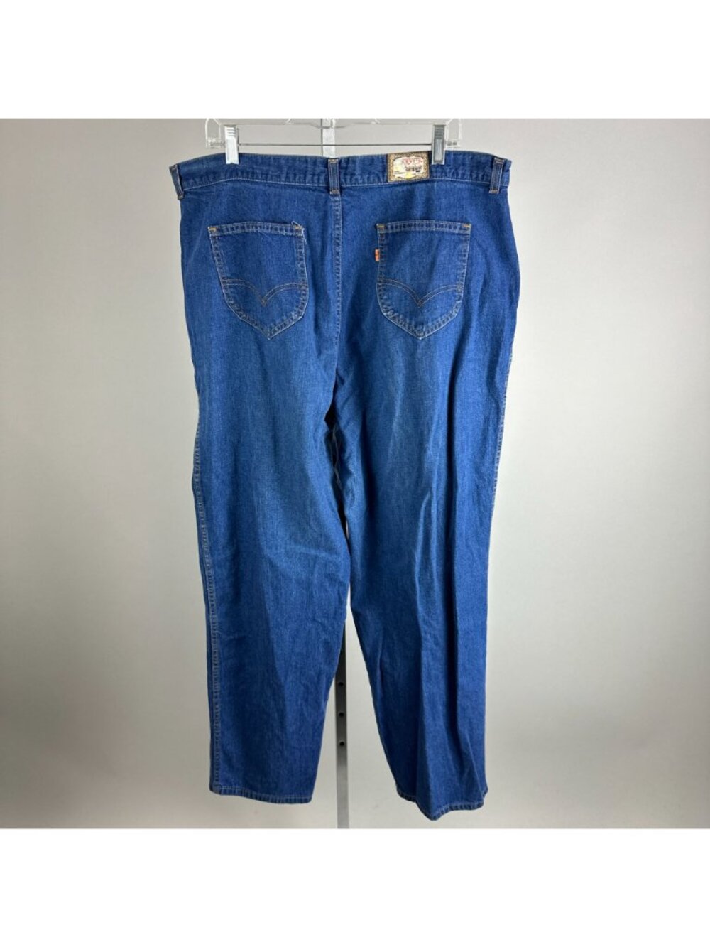 Vtg 80s Levi's Genuine Jeans Plus Size 40 Womens Straight Leg Denim Cotton - Picture 7 of 8